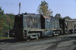 American Aggregates Corp. 65-tonner no. 53, still in Washington & Old Dominion paint